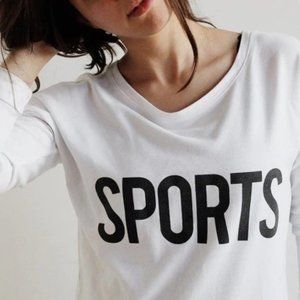 N9NE ATHLETICS SPORTS SWEATSHIRT - L, XL